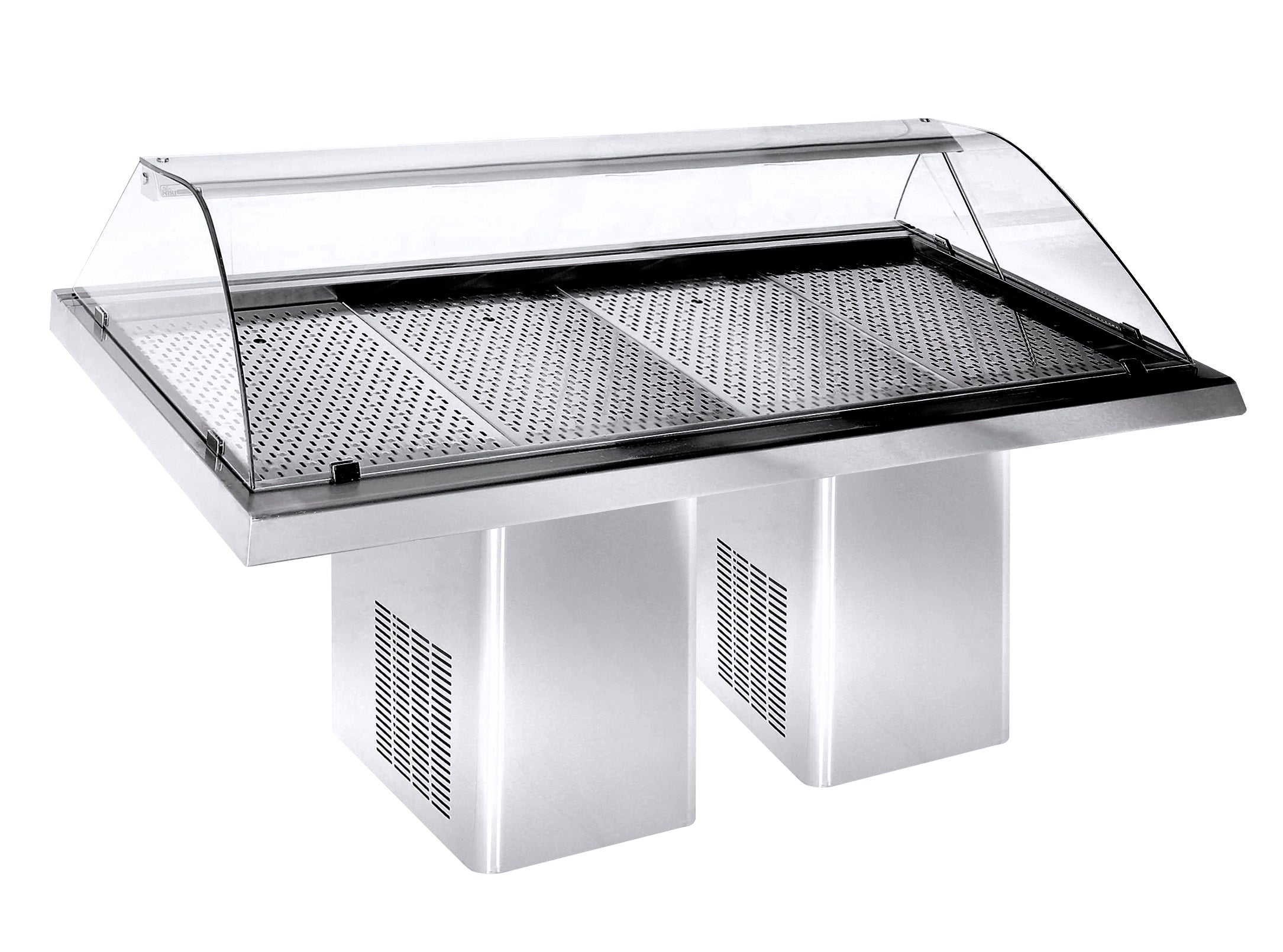 Vitrine réfrigérée de poisson 2.3 *transport sur demande* — Combisteel 7083.0020