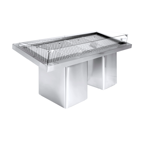 Vitrine de poisson libre-service 1.9 — Combisteel 7083.0025