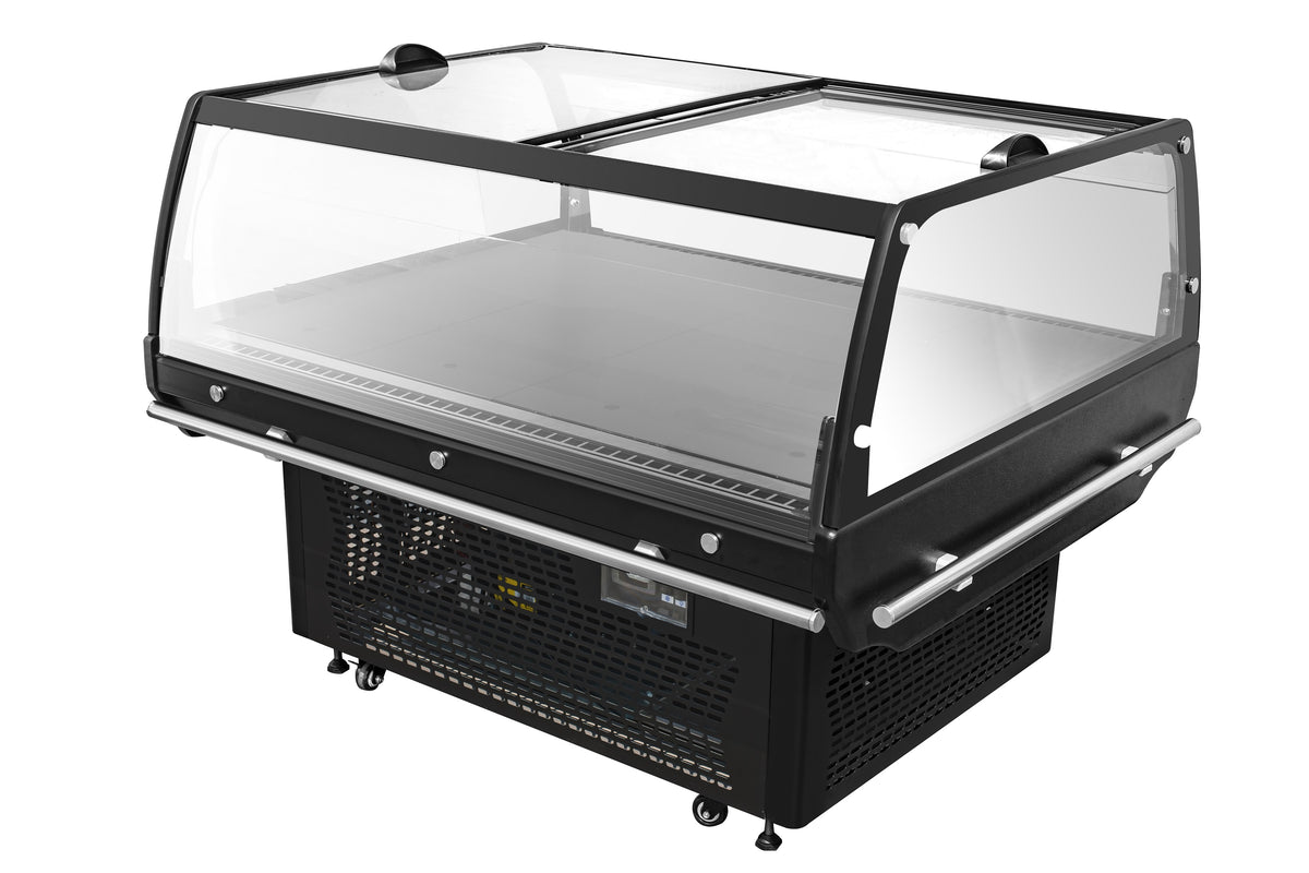 Îlot de refroidissement avec couvercle en verre 1.3 — Combisteel 7090.0025
