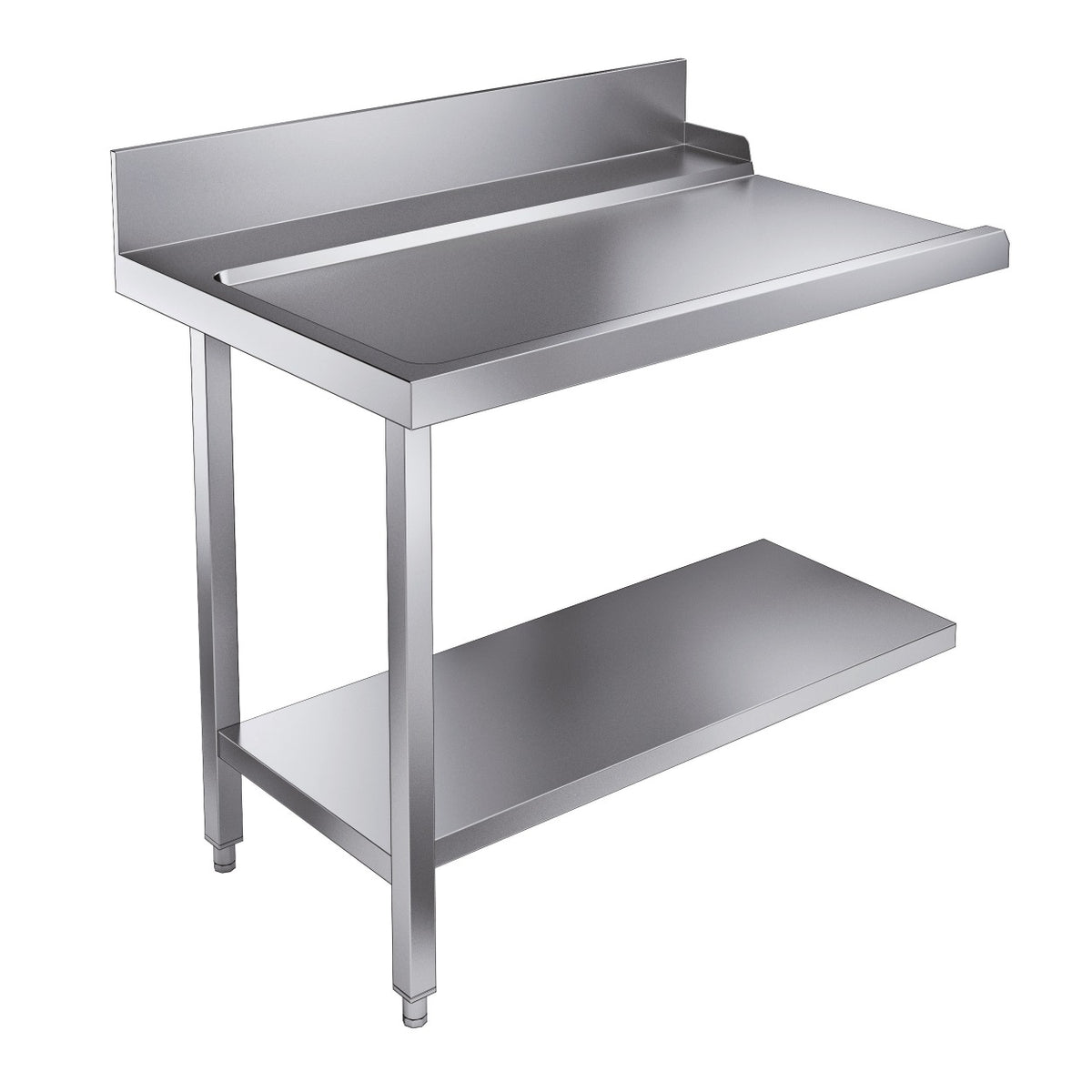 Table d'écoulement étagère 1100 à gauche pour 7280.0045-0046 — Combisteel 7106.0035
