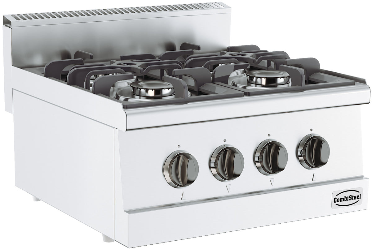 Base 600 cuisinière à gaz 4 br. — Combisteel 7178.0010