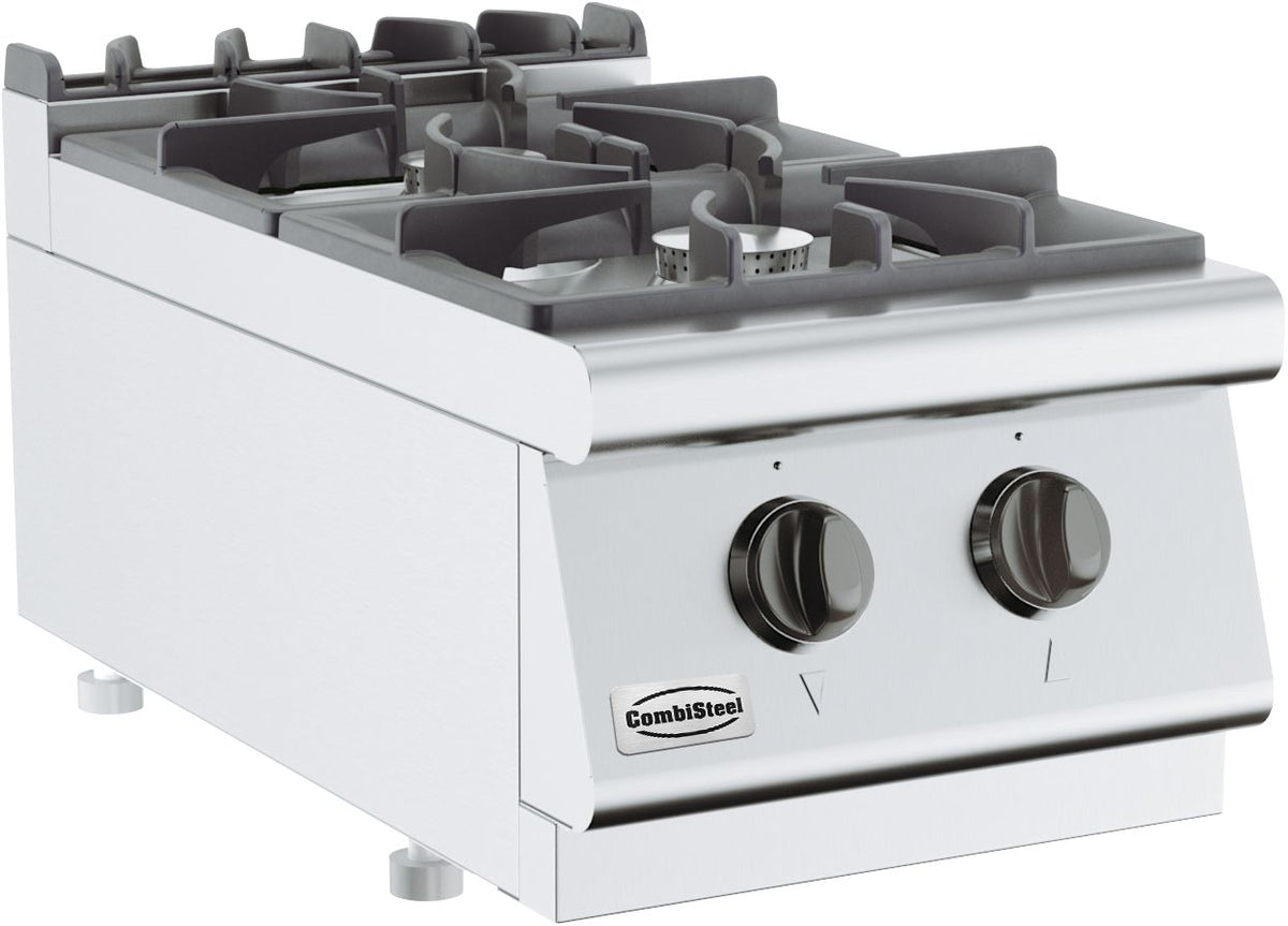 Base 700 cuisiniere a gaz 2 br. — Combisteel 7178.0200