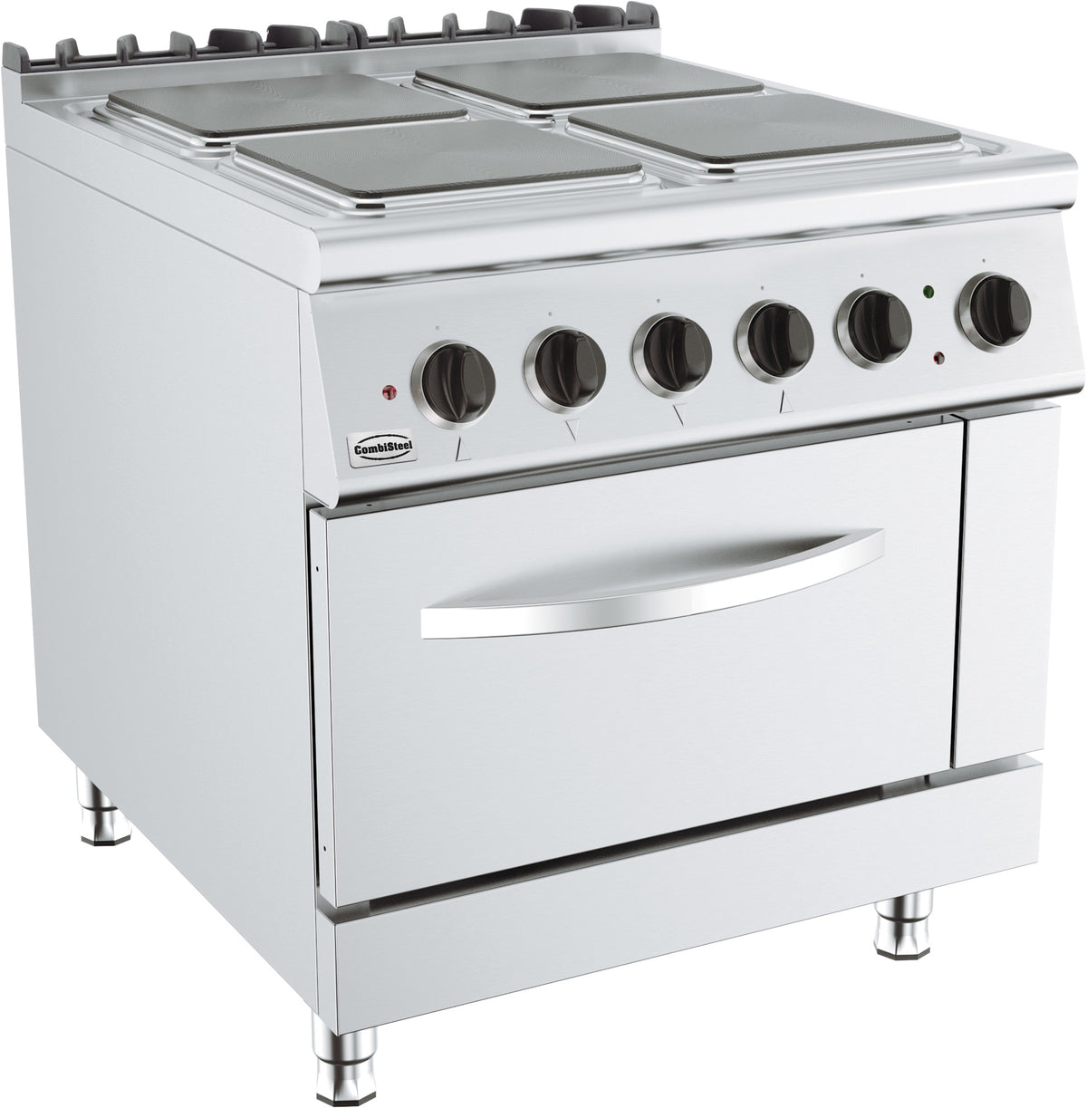 Base 900 cuisiniere él. 4 pl. avec four él. — Combisteel 7178.3035