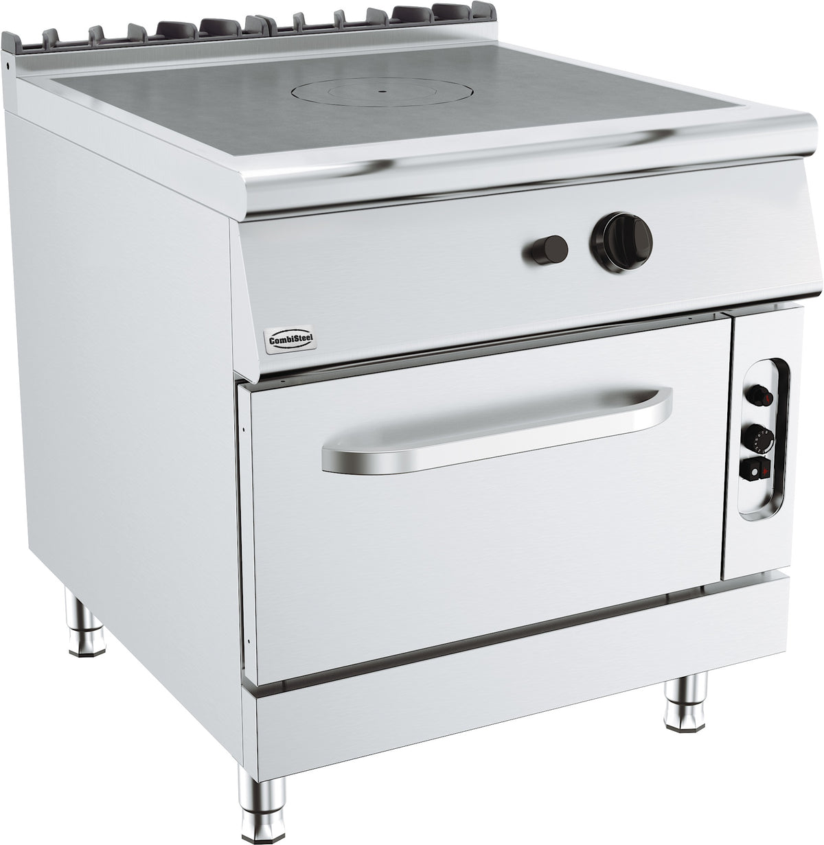 Base 900 cuisiniere avec plaques coup de feu avec four à gaz — Combisteel 7178.3040