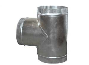T-pièce 90° complet ø 200 — Combisteel 7215.0110