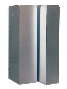 Tuyau d’évacuation carré 200 — Combisteel 7216.0955