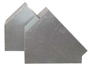 Courbe de 45° degrés carré 300 — Combisteel 7216.1000