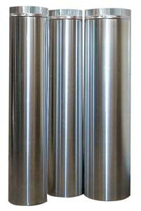 Tuyau d’évacuation en rond ø 300 — Combisteel 7218.0300