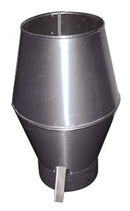 Hotte de déflecteur ronde ø 200 — Combisteel 7222.0200