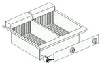 Friteuse él. 2x10 L — Combisteel 7266.0075