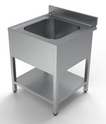 700 bloc-évier étagère 1 centre 700 — Combisteel 7333.0815