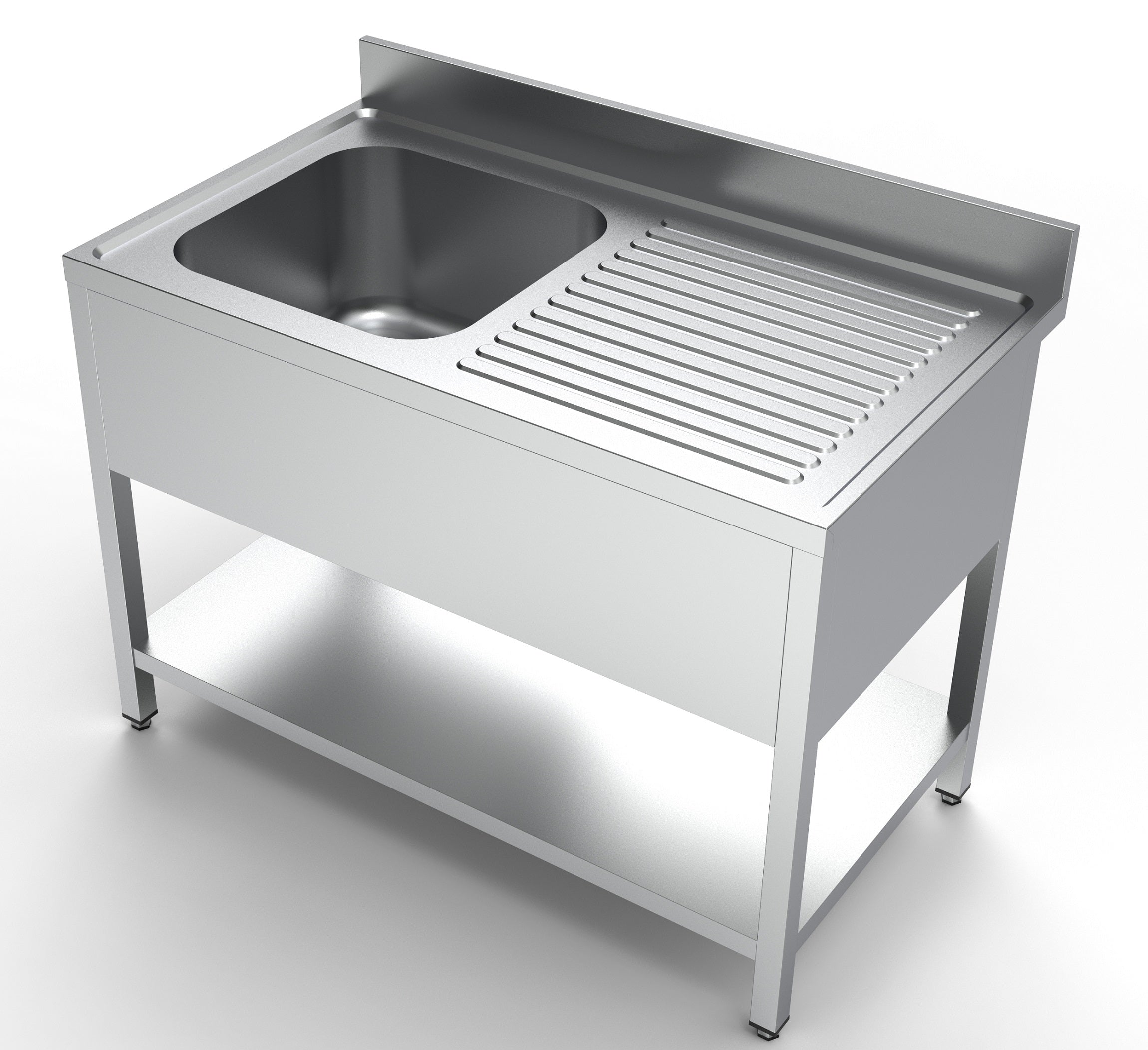 700 bloc-évier étagère 1 à gauche 1200 — Combisteel 7333.0830