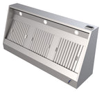 1100 hottes murales complet 1600 — Combisteel 7333.1110