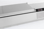 Puits réfrigérée couvercle en acier inox 1/4gn x 5 — Combisteel 7450.0025