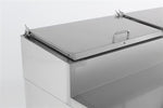 Saladette 2 portes 6x1/3gn récipient — Combisteel 7450.0102