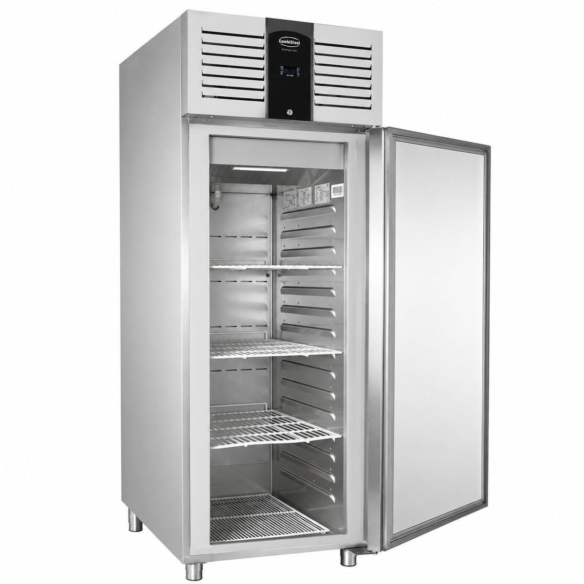 Réfrigérateur en acier inox 1 porte 560 L Energy Line — Combisteel 7450.0250