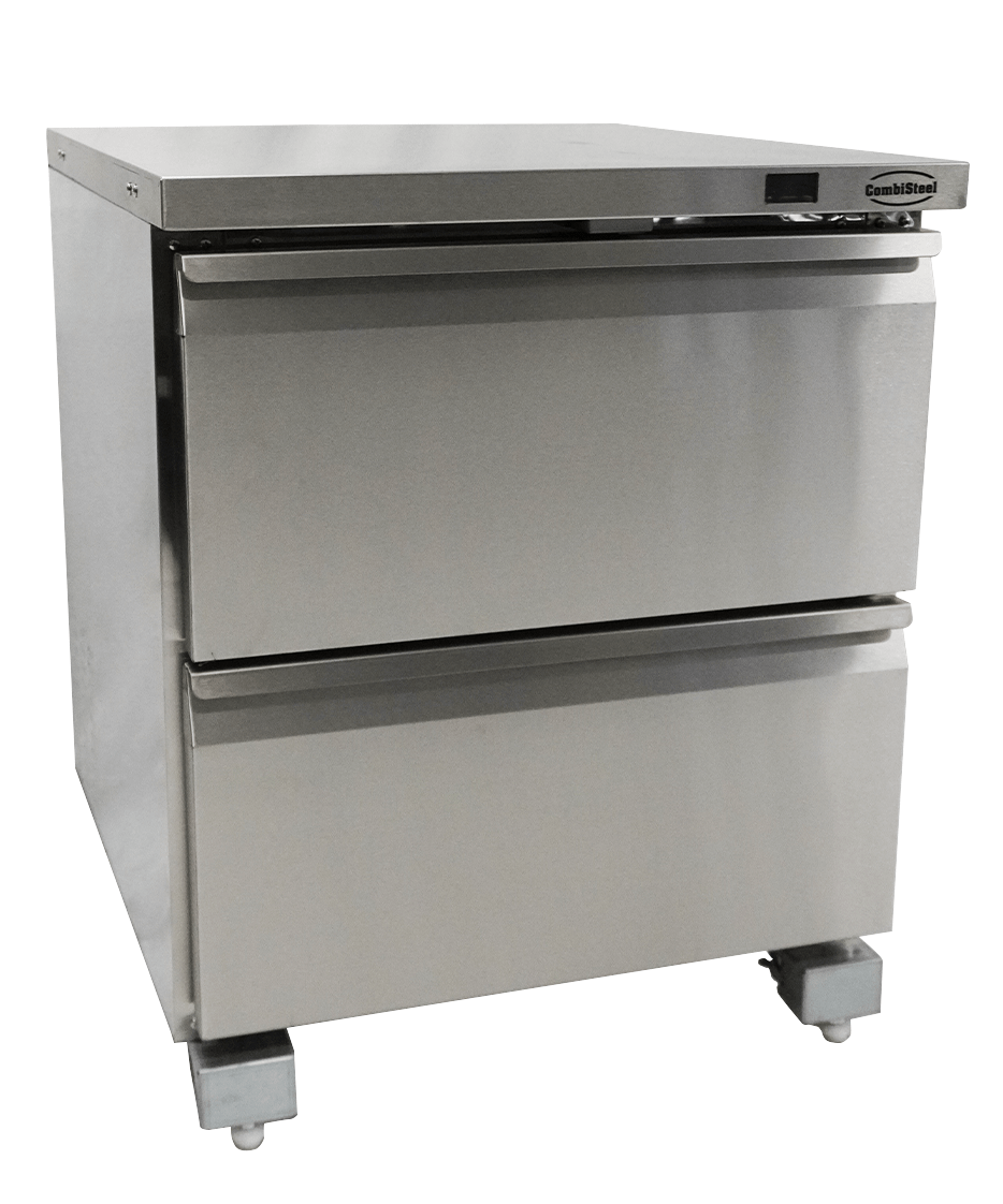 Congélateur en acier inox 2 tiroirs — Combisteel 7450.0265