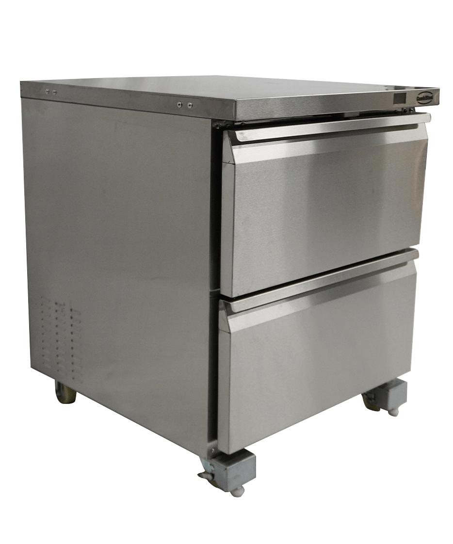 Congélateur en acier inox 2 tiroirs — Combisteel 7450.0265