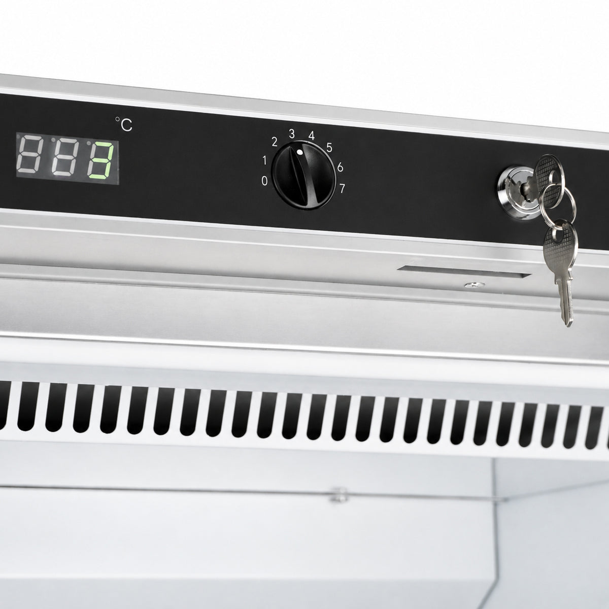Réfrigérateur en acier inox 1 porte — Combisteel 7450.0555