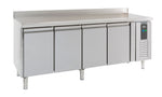 Table réfrigérée bord relevé 4 portes — Combisteel 7450.0784
