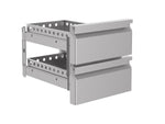 Bloc de 2-tiroirs pour 7450.0755-0760-0765 combisteel donne pas de garantie sur le montage du kit tiroirs — Combisteel 7451.0195