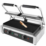 Grille de contact panini double — Combisteel 7455.0460