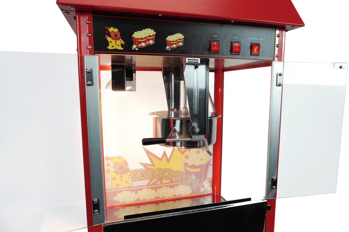 Appareil popcorn inclus roulettes — Combisteel 7455.0815