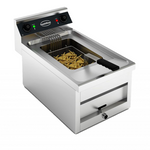 Friteuse posable électrique 1x12 L 6kw — Combisteel 7455.0930