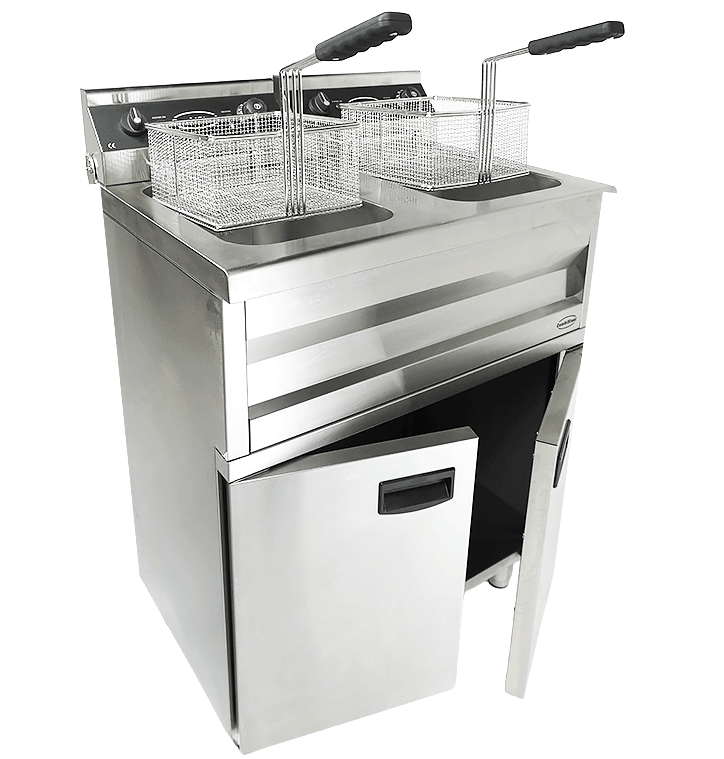 Friteuse électriques 2x9 L — Combisteel 7455.0985