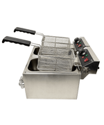 Friteuse posable électrique 2x4 L — Combisteel 7455.1002