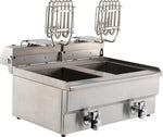 Friteuse posable electrique 2x8 L — Combisteel 7455.1005