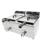 Friteuse posable électrique 2x10 L — Combisteel 7455.1007