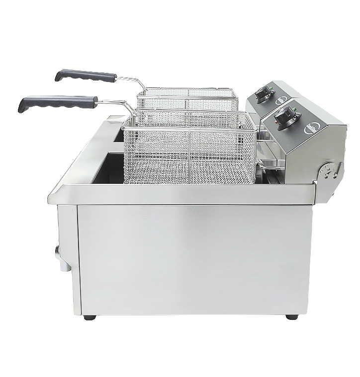 Friteuse posable électrique 2x10 L — Combisteel 7455.1007
