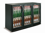 Arrière bar réfrigérée noir 3 portes — Combisteel 7455.1310