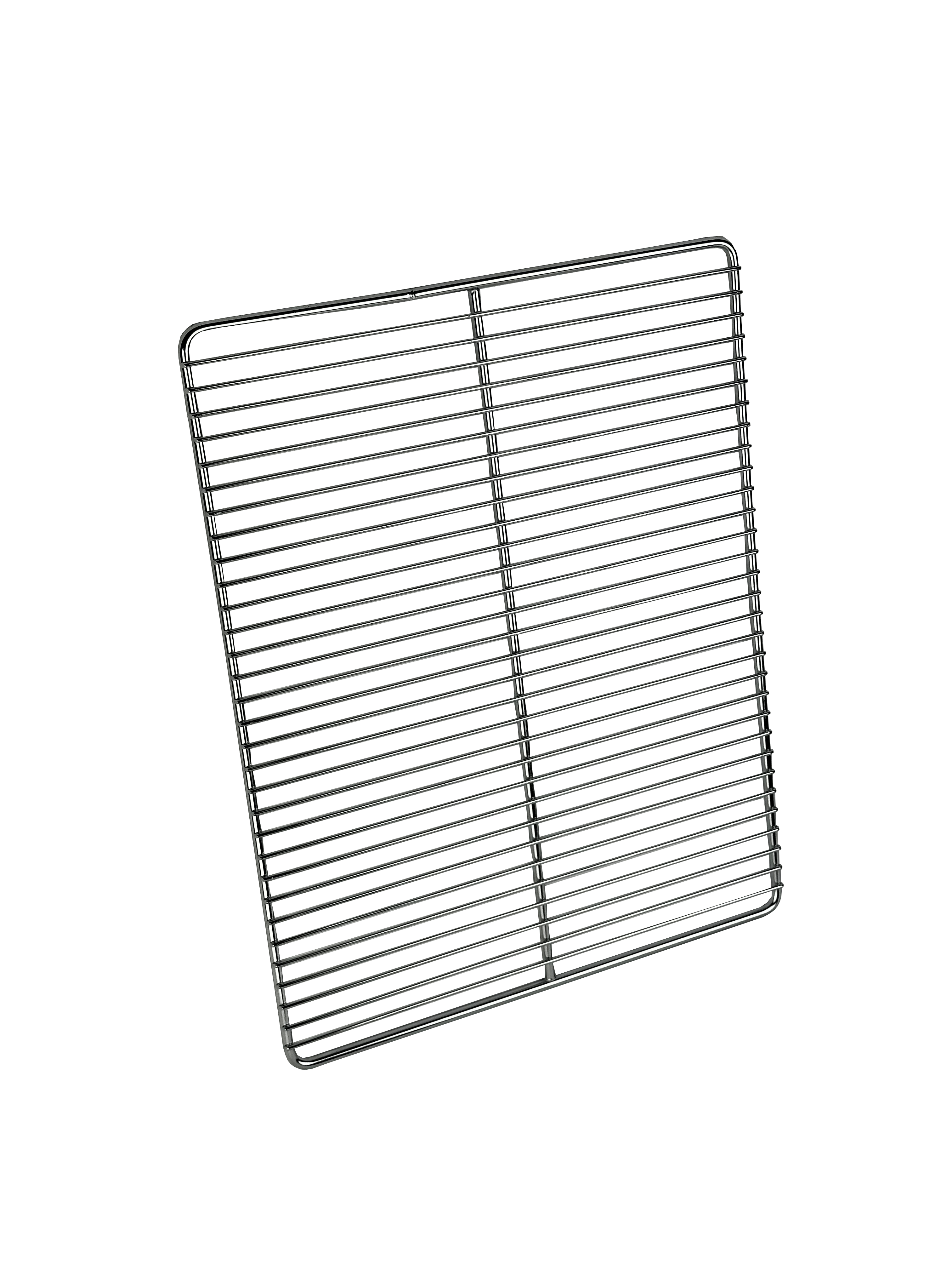 Grille en acier inox à droit pour 7455.1350-1353-1360 — Combisteel 7455.1354