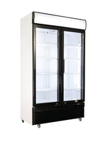 Réfrigérateur 2 portes en verre bez-780 gd — Combisteel 7455.1392