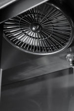 Réfrigérateur avec portes coulissantes en verres bez-780 sl noir — Combisteel 7455.1398