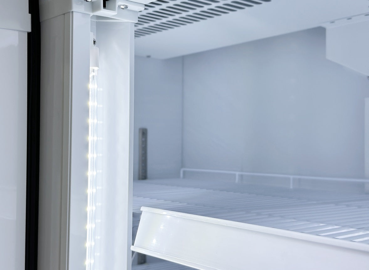 Réfrigérateur 2 portes en verre fcu-750 — Combisteel 7455.2105