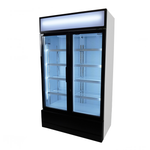 Réfrigérateur 2 portes en verre fcu-750 — Combisteel 7455.2105