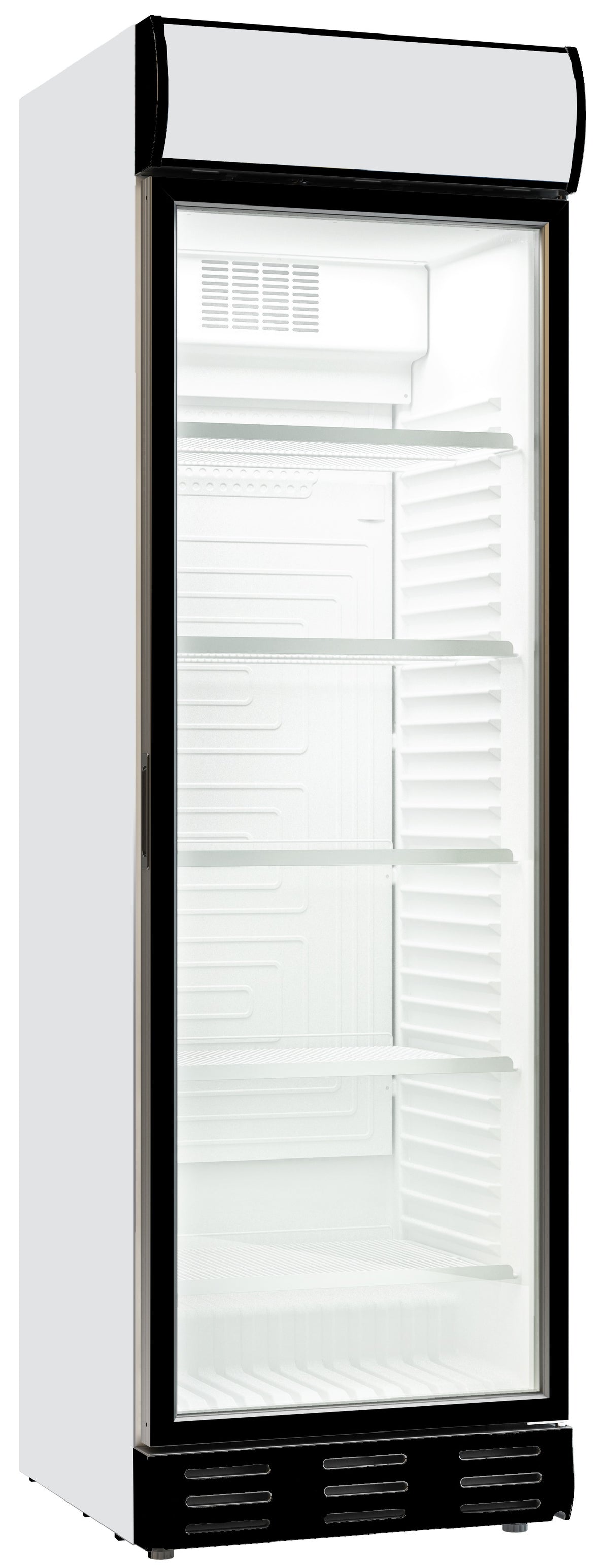 Réfrigérateur 1 porte en verre sens ouverture porte gauche — Combisteel 7464.0088