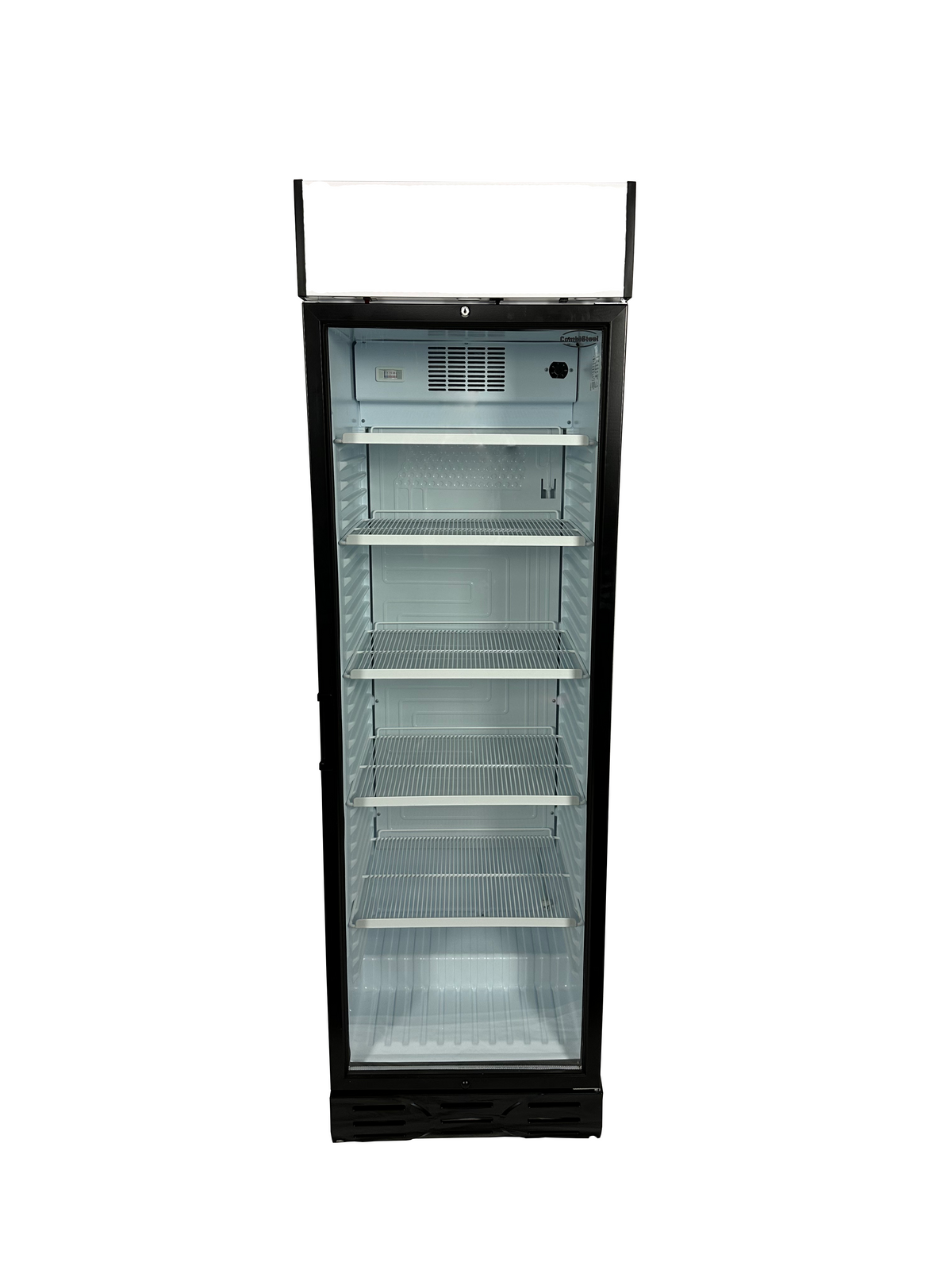 Réfrigérateur 1 porte en verre sens ouverture porte gauche — Combisteel 7464.0088