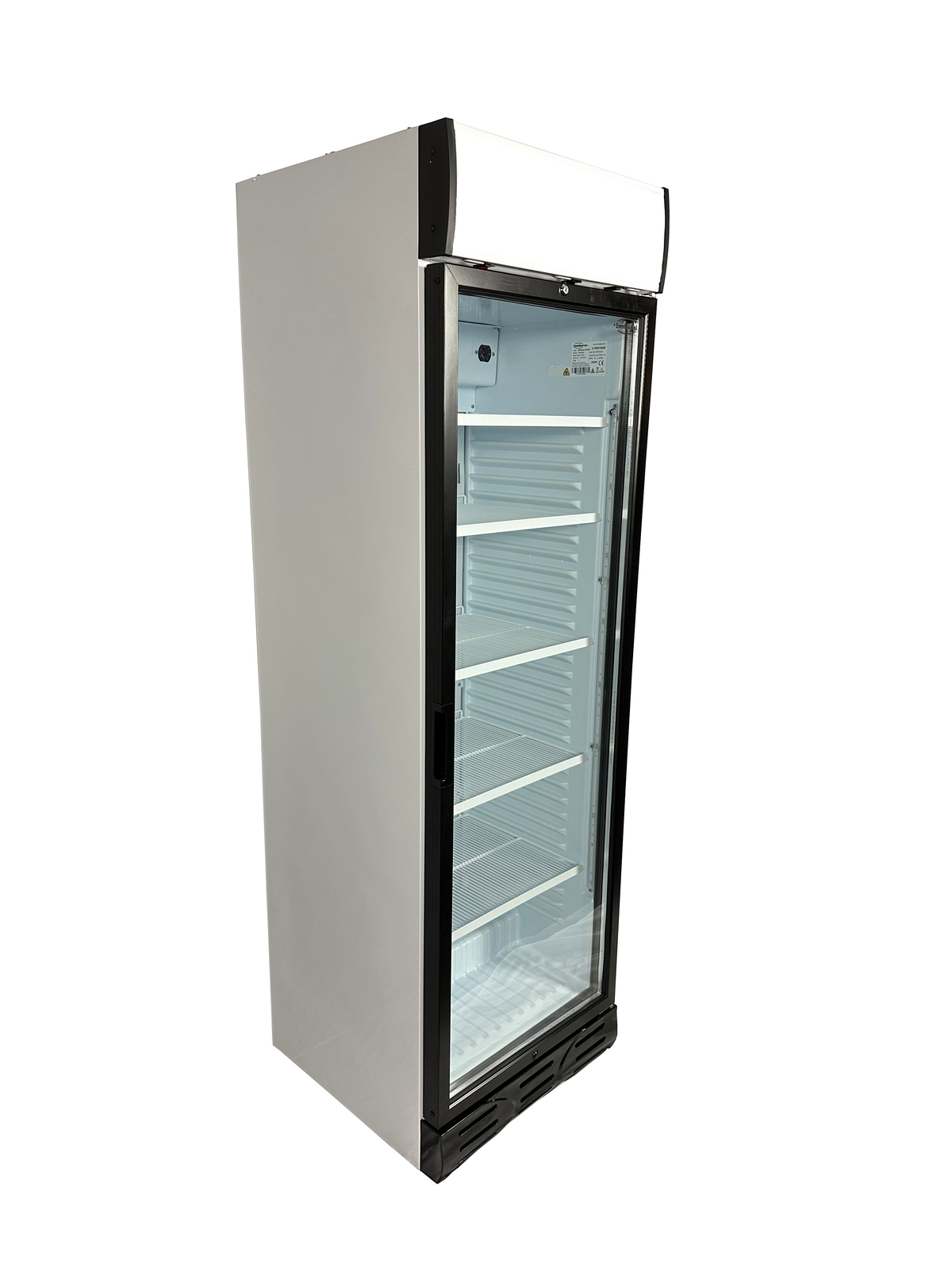Réfrigérateur 1 porte en verre sens ouverture porte gauche — Combisteel 7464.0088