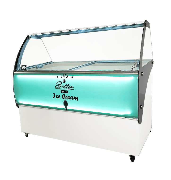 Vitrine à creme glacée curacao 10x5 L — Combisteel 7472.0105