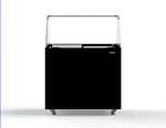 Vitrine à creme glacée corsica noir 6x5 L — Combisteel 7472.0124
