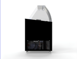 Vitrine à creme glacée corsica noir 6x5 L — Combisteel 7472.0124