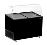 Vitrine à creme glacée java noir 8x5 L — Combisteel 7472.0129