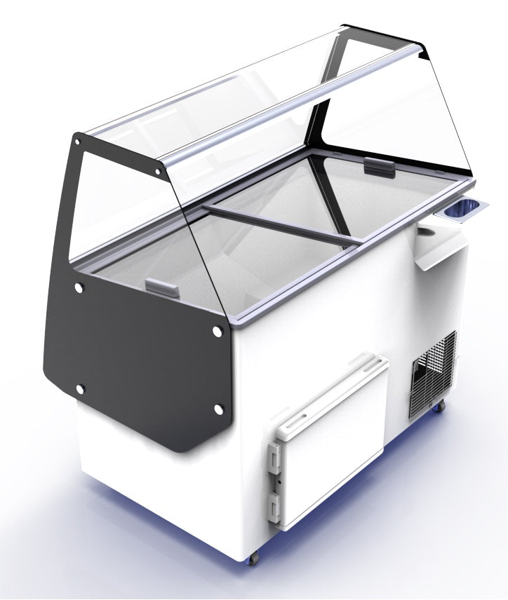 Vitrine à creme glacée cuba 13x5 L — Combisteel 7472.0145