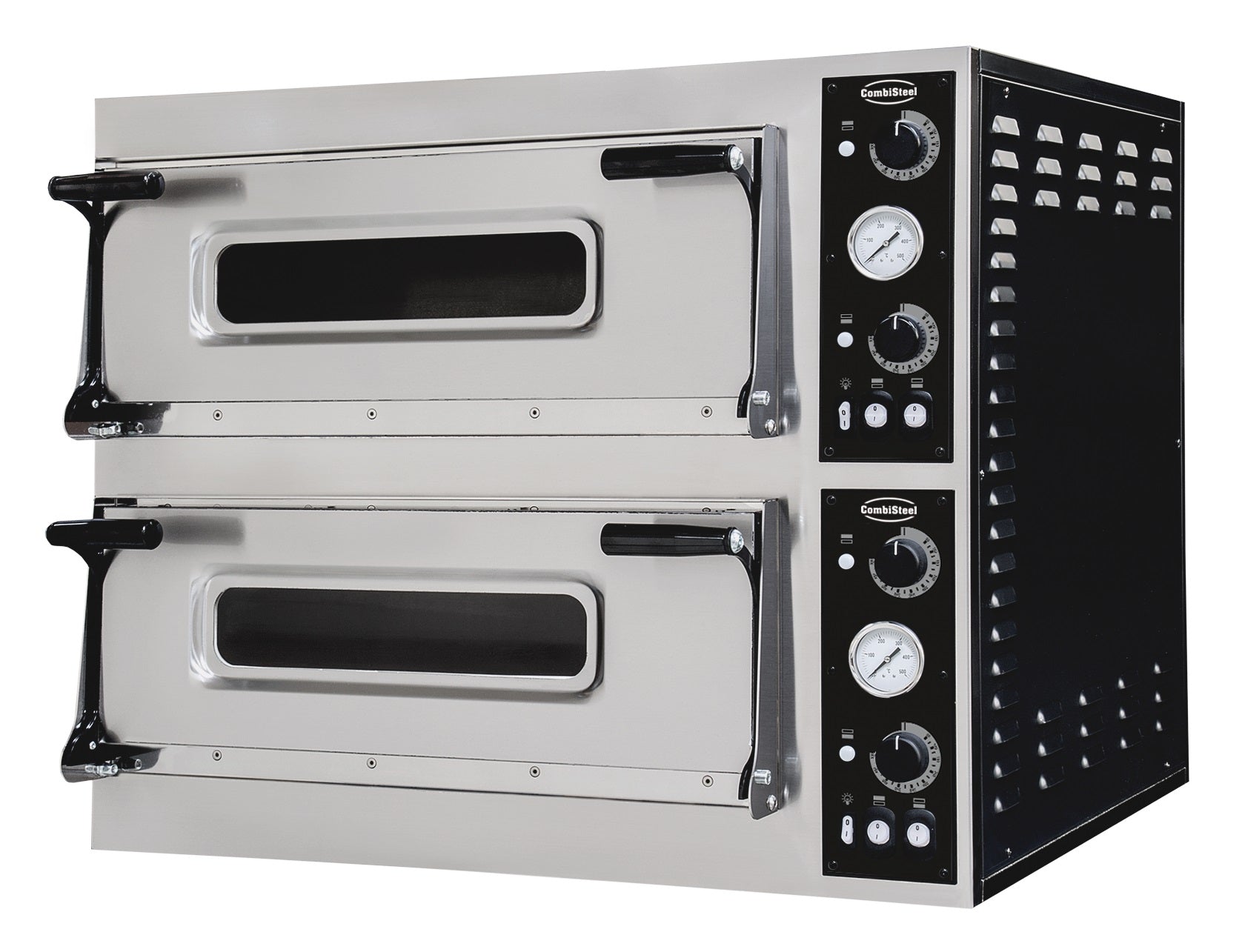 Four à pizza plaques double 2 x 4 — Combisteel 7485.0040