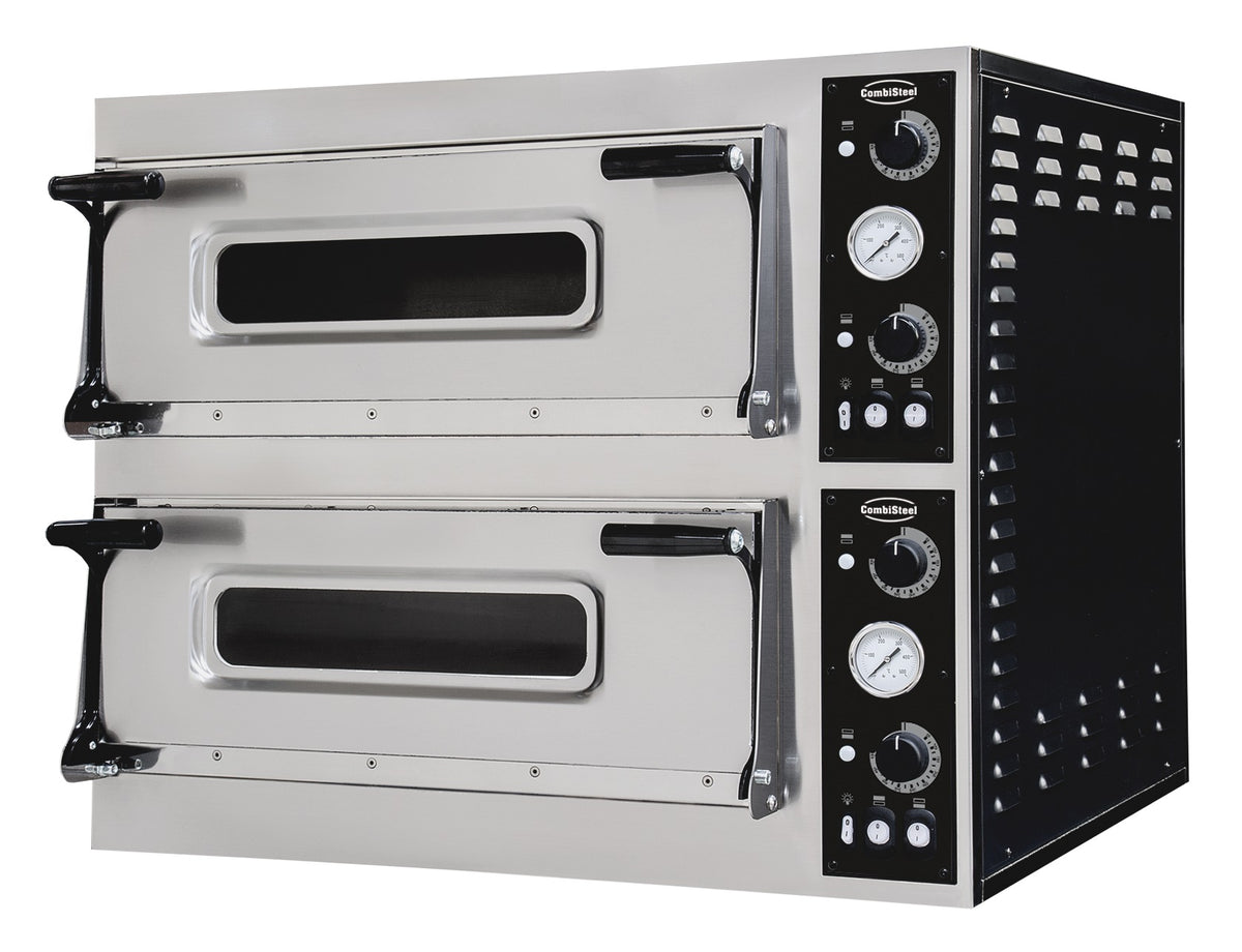 Four à pizza plaques double 2 x 6 — Combisteel 7485.0045