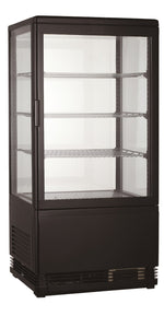 Vitrine réfrigératée 78 L noir — Combisteel 7487.0175
